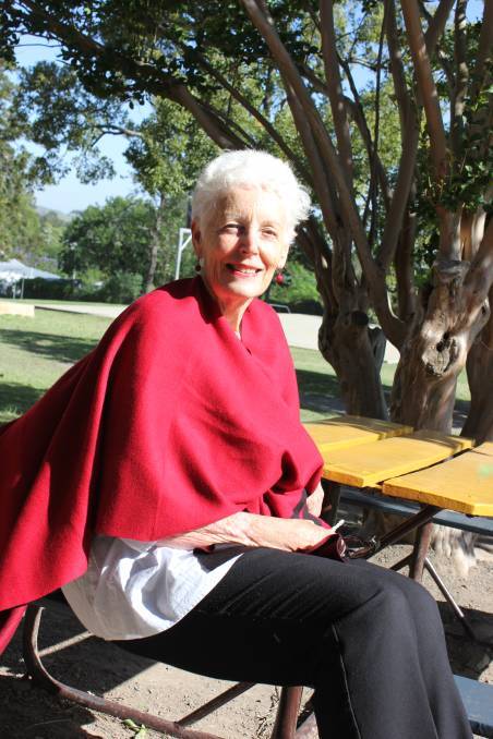 Lyn is looking forward to stepping out of the comfort zone and seeing how her support makes a difference. (Photo: Dungog Chronicle)